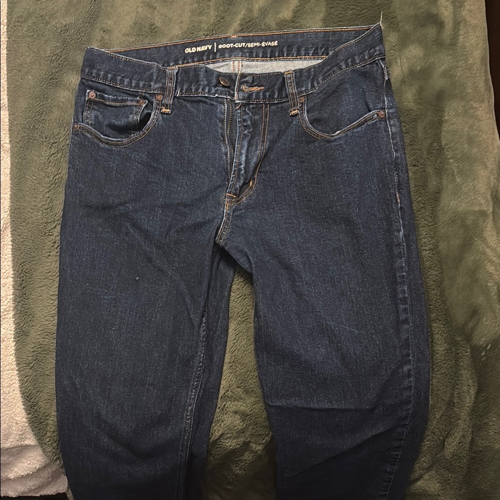 Old Navy Blue Bootcut Jeans Classic Denim Style